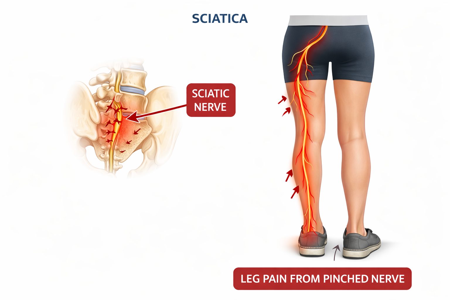 how shoes fix sciatica and what shoes to wear.